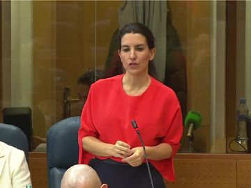 La portavoz de Vox en la Asamblea de Madrid, Rocío Monasterio La portavoz de Vox en la Asamblea de Madrid, Rocío Monasterio