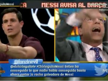 Edu Aguirre y Cristóbal Soria. Edu Aguirre y Cristóbal Soria.