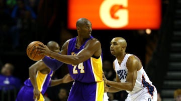 Kobe Bryant y Ben Gordon