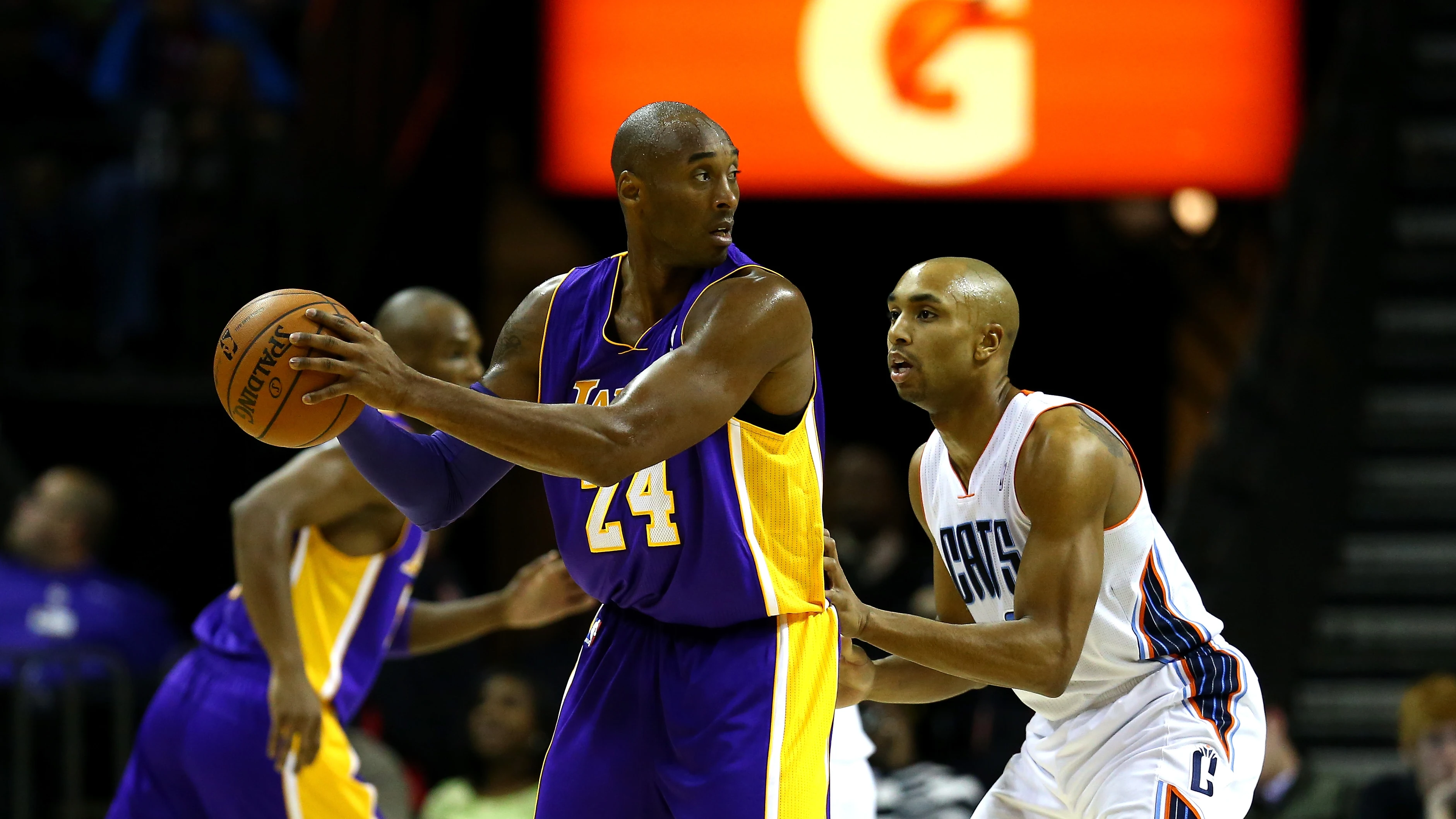 Kobe Bryant y Ben Gordon