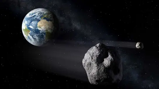 Asteroide próximo a la Tierra Numerosos telescopios y radares recogen desde la Tierra datos de asteroides y cometas próximos a la Tierra (NEO)