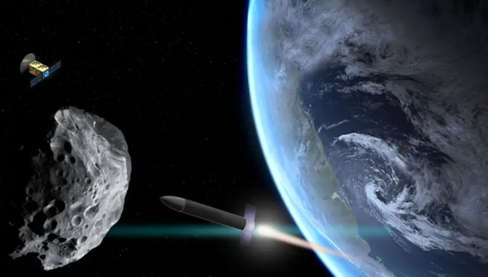 Enviar una nave o cohete, la solución más aceptada para desviar asteroides 
