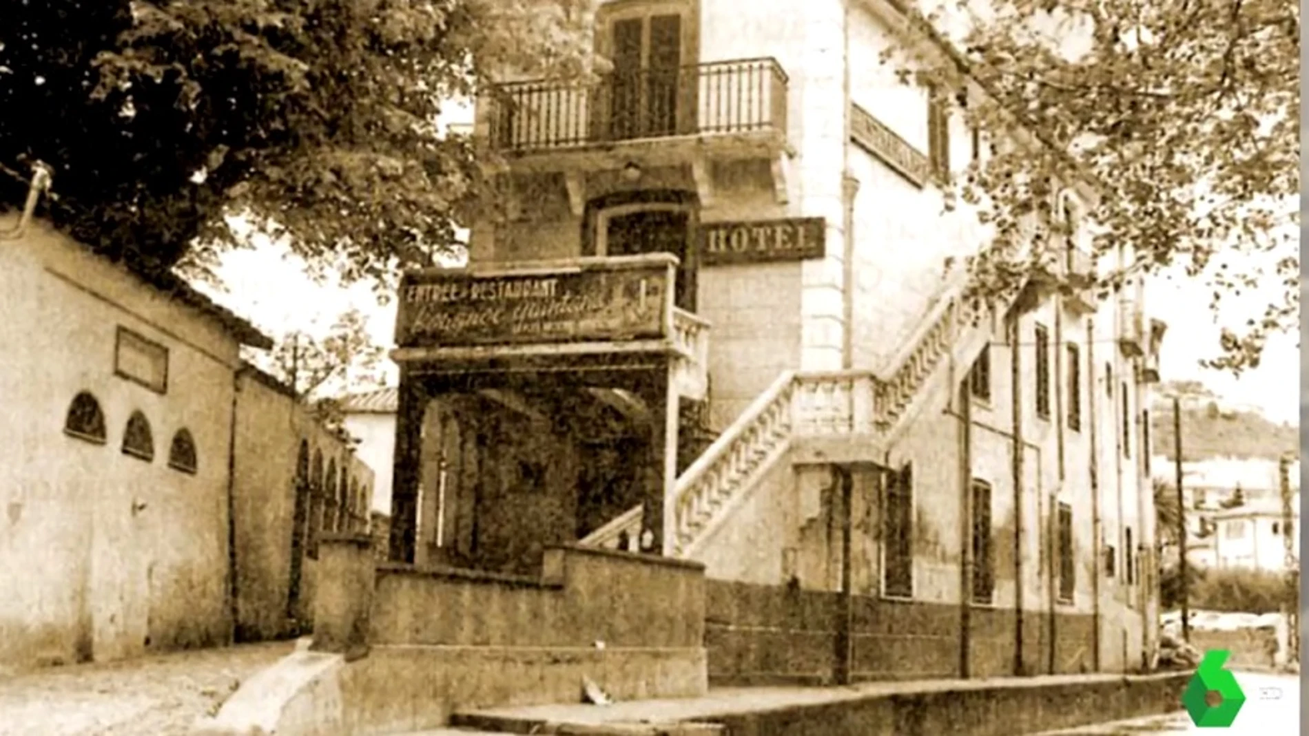 Imagen de una vivienda donde residió Antonio Machado