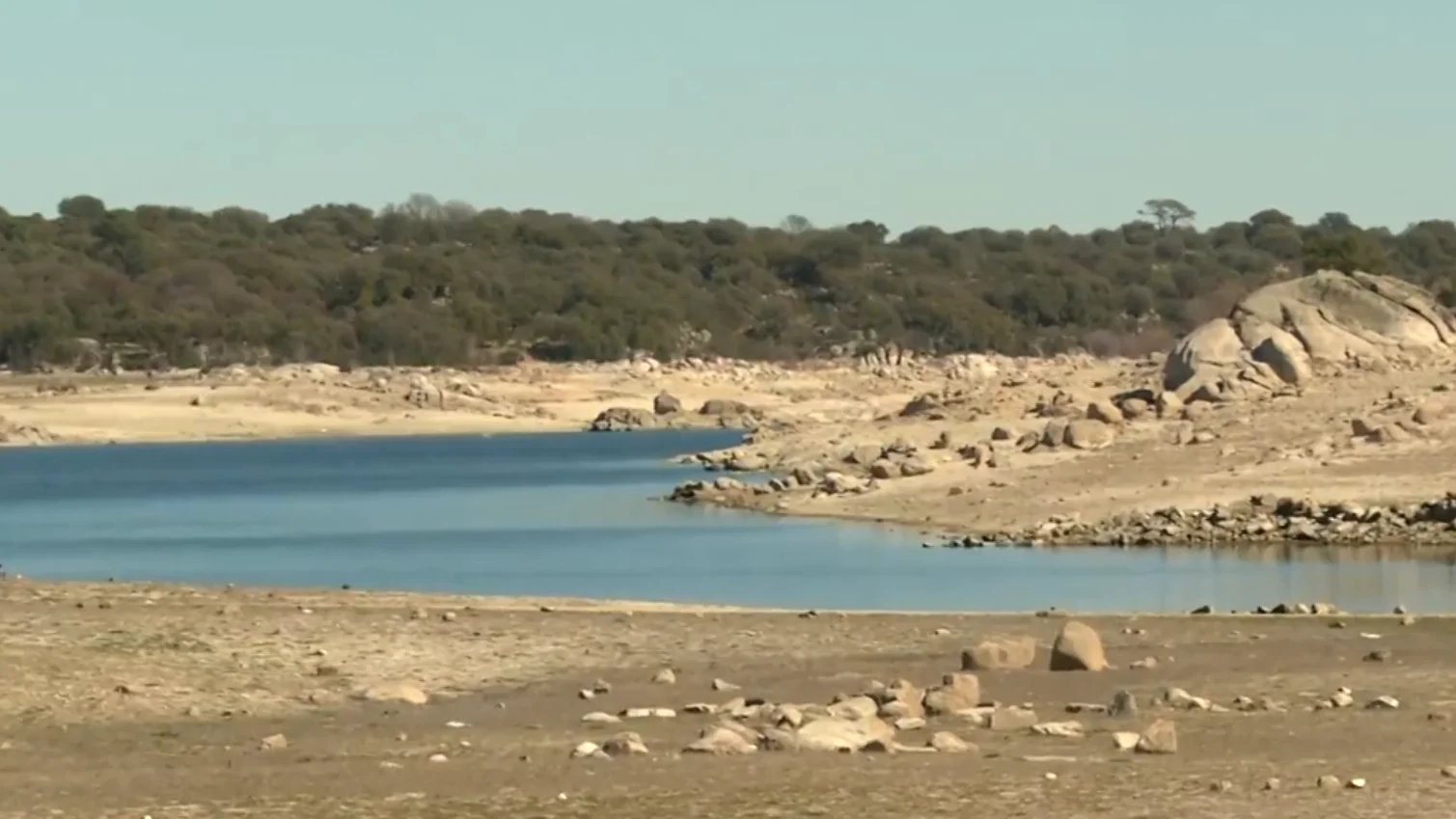 Imagen del embalse de Valmayor