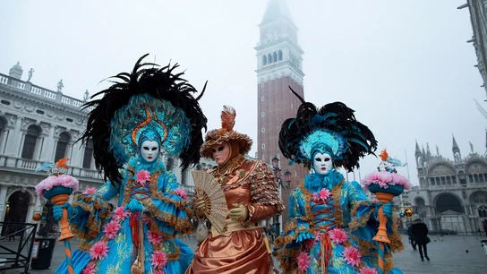 Imagen del carnaval de Venecia Imagen del carnaval de Venecia
