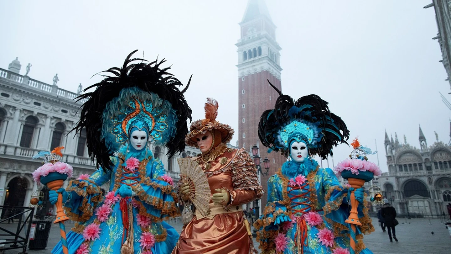 Imagen del carnaval de Venecia Imagen del carnaval de Venecia