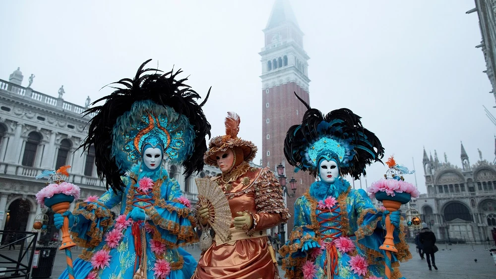 Imagen del carnaval de Venecia