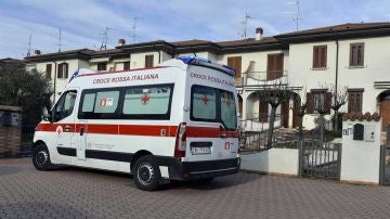 Imagen de una ambulancia en Italia