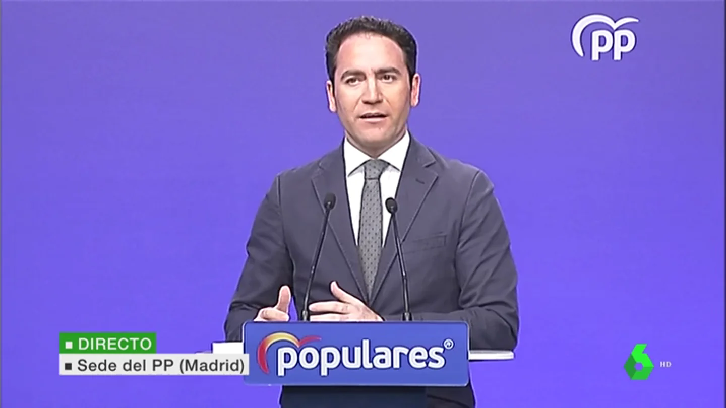 Teodoro García-Egea: "Sólo encontrarán en mí y en Casado palabras de reconocimiento hacia Alfonso Alonso" Teodoro García-Egea: "Sólo encontrarán en mí y en Casado palabras de reconocimiento hacia Alfonso Alonso"