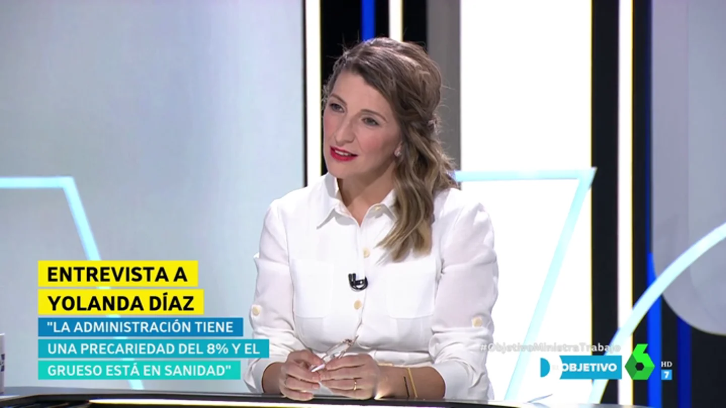 Yolanda Díaz: "Prometimos subir el salario mínimo a 1.200 euros de aquí a que acabe la legislatura, y se va a cumplir" Yolanda Díaz: "Prometimos subir el salario mínimo a 1.200 euros de aquí a que acabe la legislatura, y se va a cumplir"