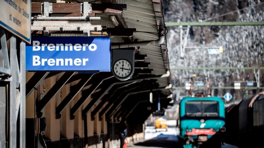 La estación de Brenner (Austria) La estación de Brenner (Austria)