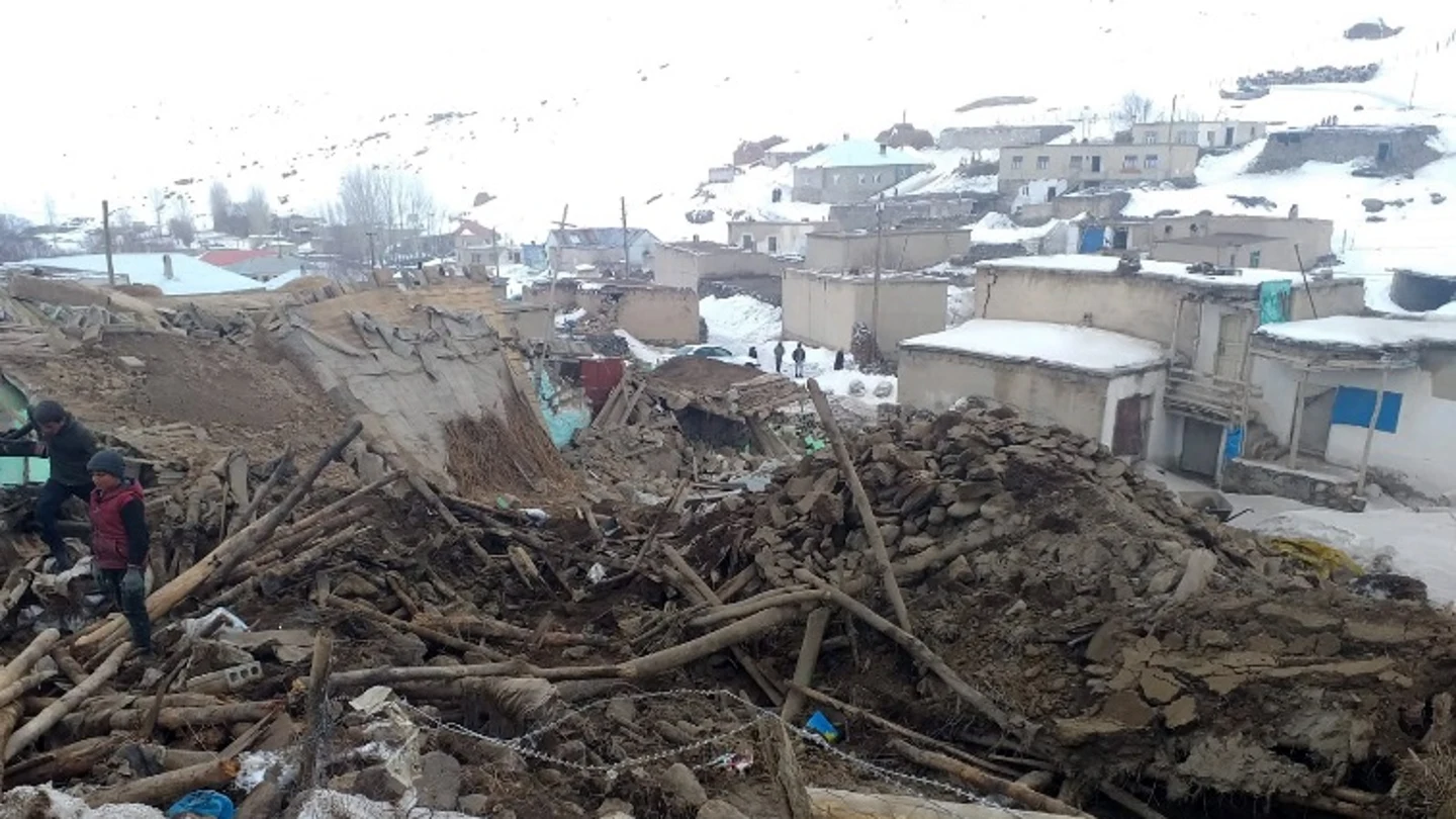 Este es el estado en el que han quedado algunas zonas en el este de Turquía tras el terremoto. Este es el estado en el que han quedado algunas zonas en el este de Turquía tras el terremoto.