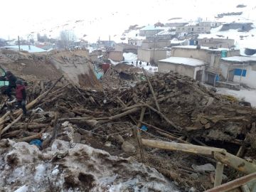 Este es el estado en el que han quedado algunas zonas en el este de Turquía tras el terremoto. Este es el estado en el que han quedado algunas zonas en el este de Turquía tras el terremoto.