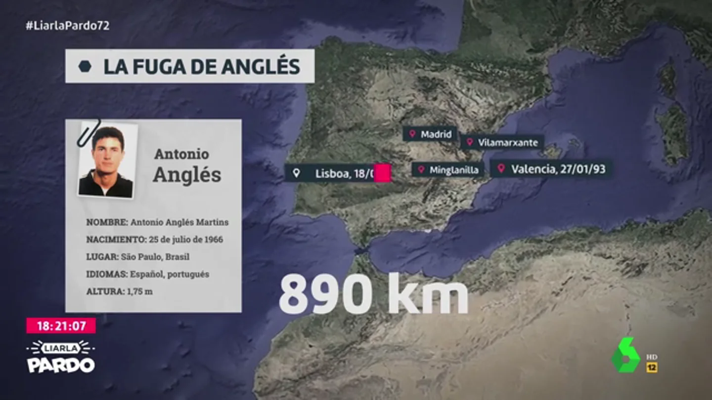Así fue la huida de Antonio Anglés Así fue la huida de Antonio Anglés