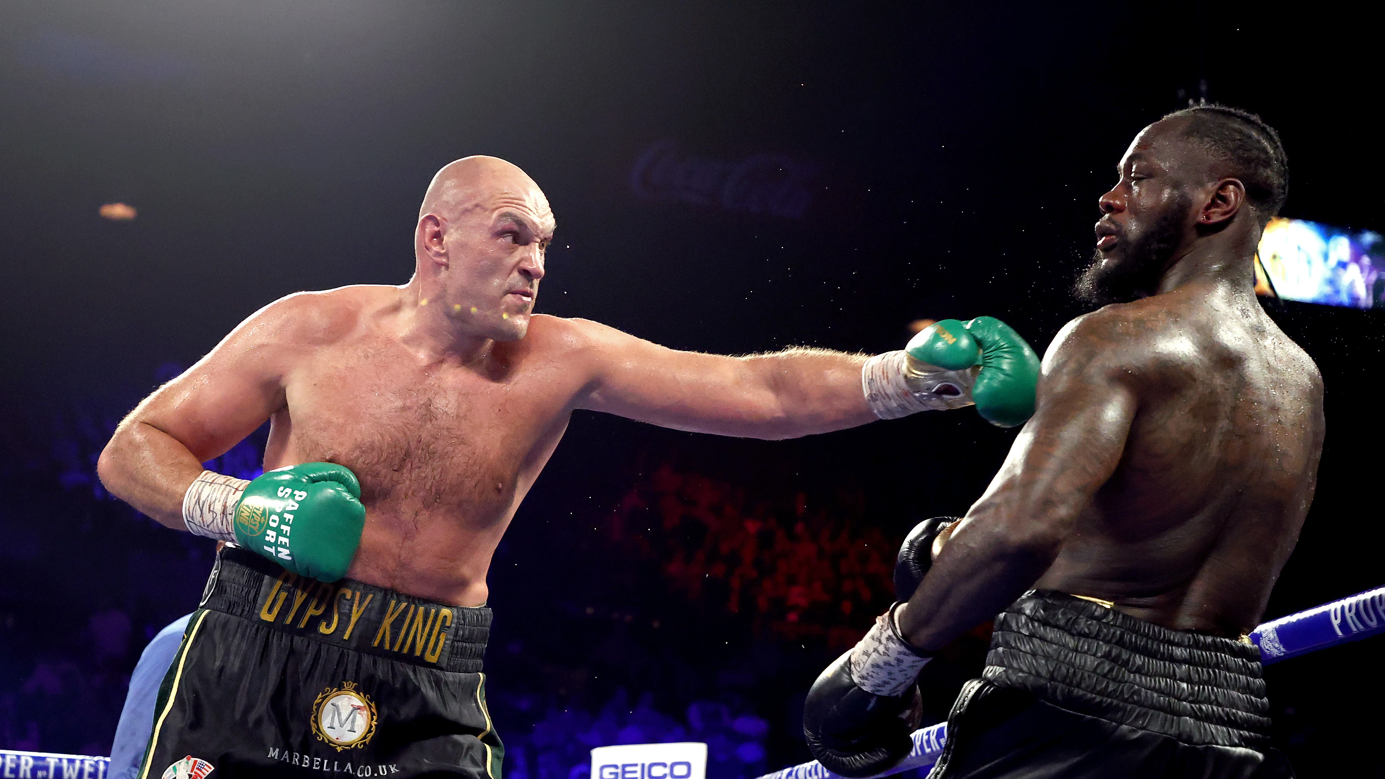 Tyson Fury frente a Deontar Wilder