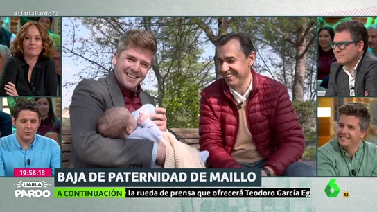 Fernando Martínez-Maillo muestra su lado más personal a Luis Troya: así está siendo su baja de paternidad Fernando Martínez-Maillo muestra su lado más personal a Luis Troya: así está siendo su baja de paternidad