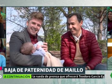 Fernando Martínez-Maillo muestra su lado más personal a Luis Troya: así está siendo su baja de paternidad Fernando Martínez-Maillo muestra su lado más personal a Luis Troya: así está siendo su baja de paternidad