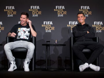 Leo Messi y Cristiano Ronaldo Leo Messi y Cristiano Ronaldo