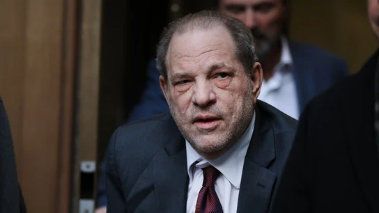 Imagen de archivo de Harvey Weinstein en el juzgado Harvey Weinstein en el juzgado