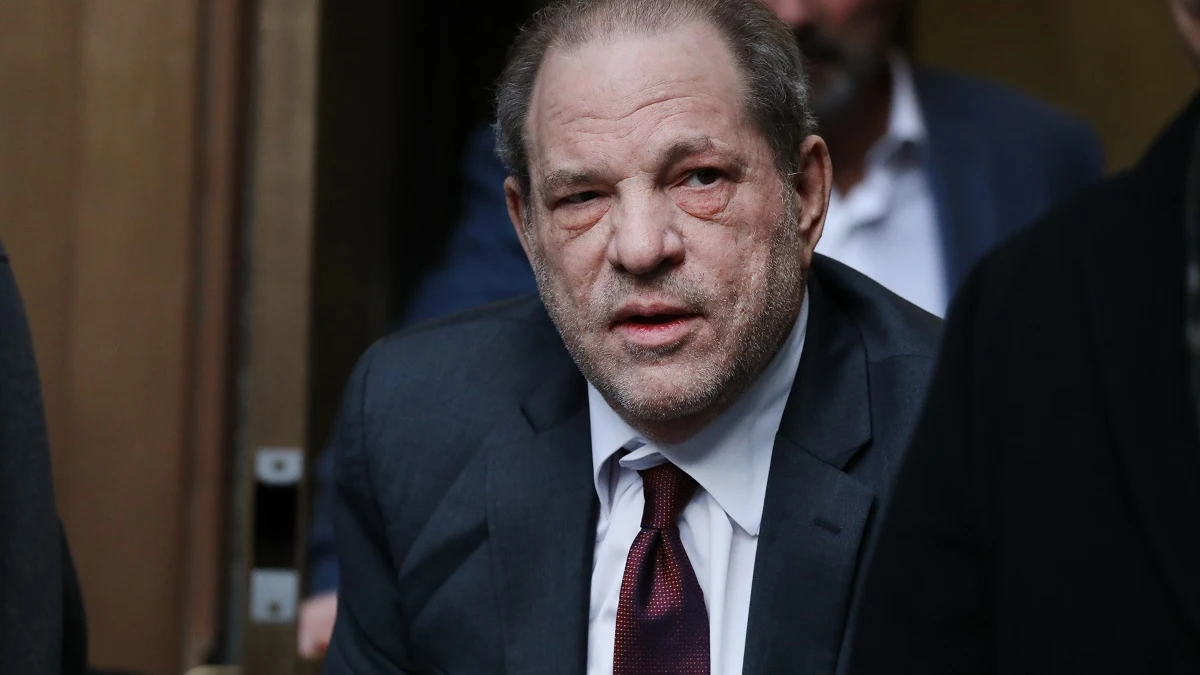 Harvey Weinstein en el juzgado