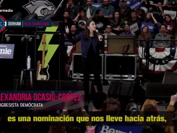 De Alexandria Ocasio a Bernie Sanders: Guillermo Fesser se adentra en el 'show electoral' de los mítines en EEUU De Alexandria Ocasio a Bernie Sanders: Guillermo Fesser se adentra en el 'show electoral' de los mítines en EEUU