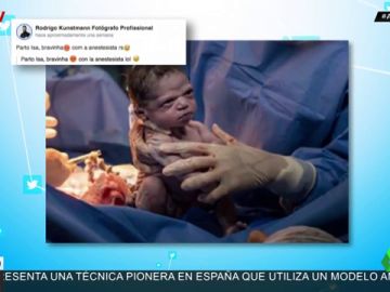 Isabela, la bebé que ha nacido 'enfadada' se hace viral por su cara de mal humor Isabela, la bebé que ha nacido 'enfadada' se hace viral por su cara de mal humor
