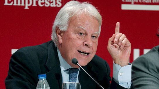 El expresidente del Gobierno, Felipe Gonz&aacute;lez