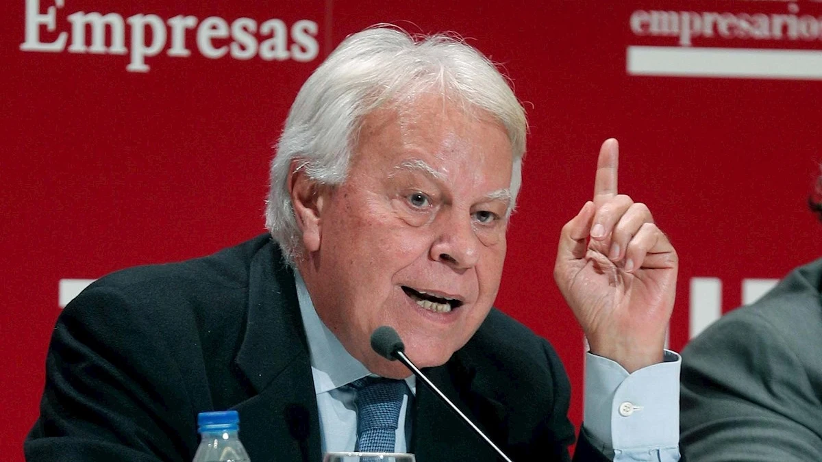 El expresidente del Gobierno, Felipe González