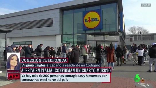 "¿Abrís los comercios y no nos dais mascarillas, queréis que nos contaminemos?": la denuncia de una española en Codogno "¿Abrís los comercios y no nos dais mascarillas, queréis que nos contaminemos?": la denuncia de una española en Codogno