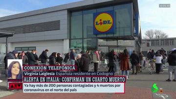 "¿Abrís los comercios y no nos dais mascarillas, queréis que nos contaminemos?": la denuncia de una española en Codogno