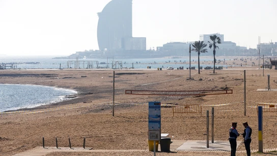Playa de Somorrostro, en Barcelona Playa de Somorrostro, en Barcelona