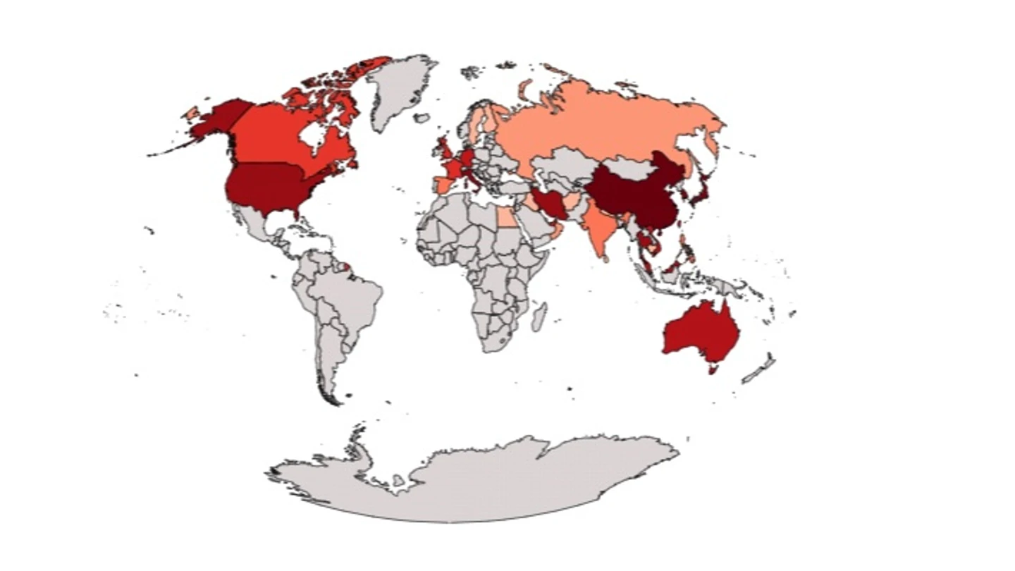 Mapa del coronavirus Mapa del coronavirus