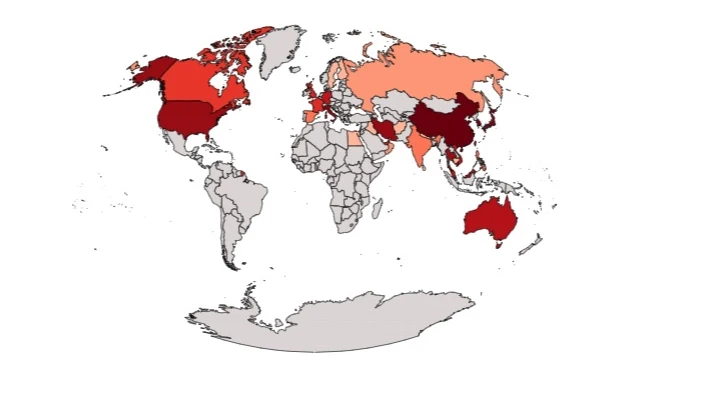 Mapa del coronavirus