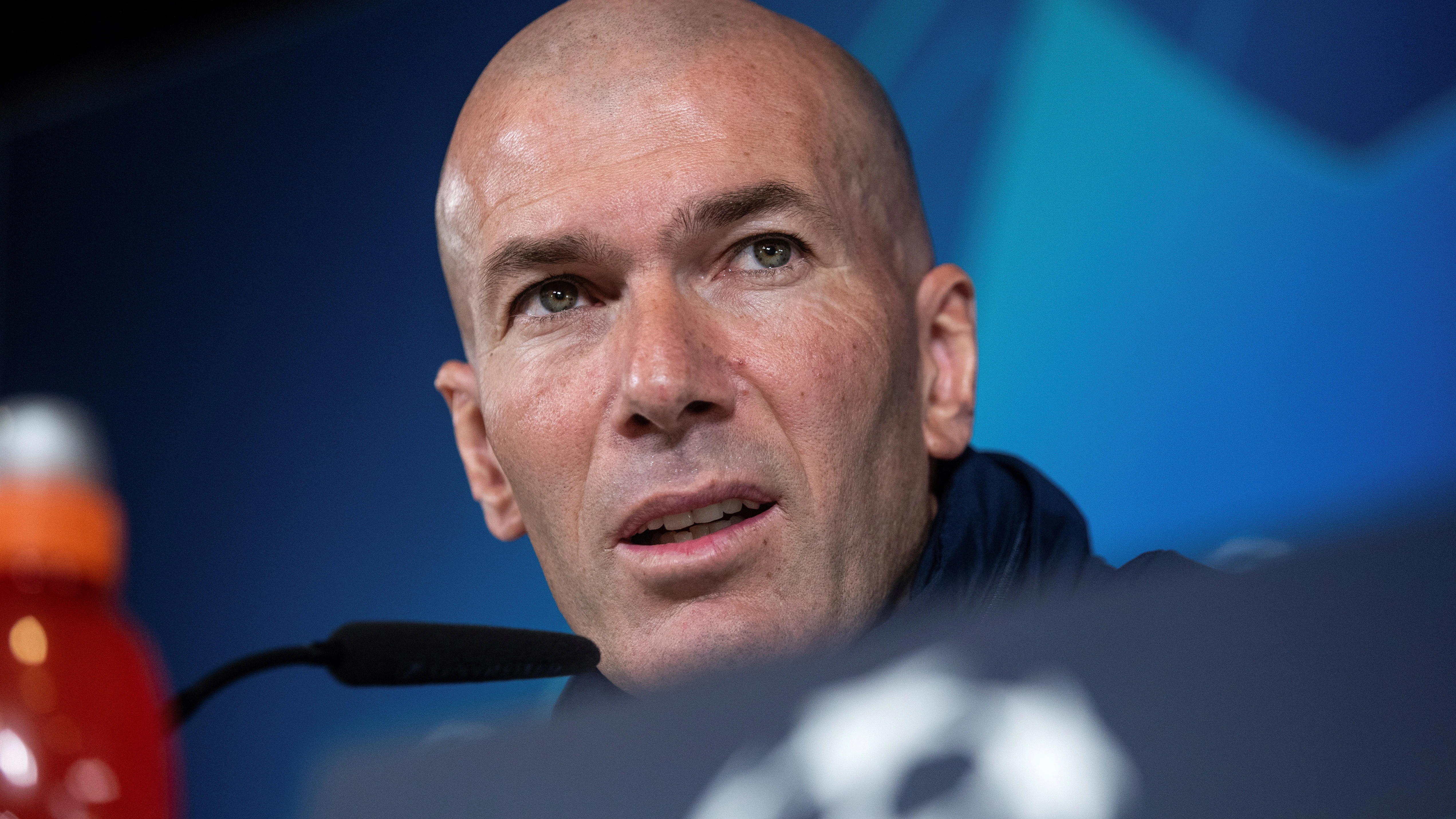 Zidane en rueda de prensa