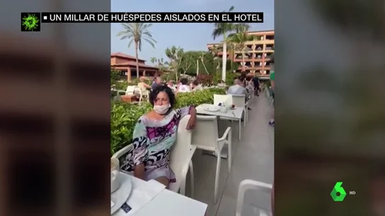 Mil personas en cuarentena en el hotel de Tenerife en el que se alojó el turista italiano con coronavirus Mil personas en cuarentena en el hotel de Tenerife en el que se alojó el turista italiano con coronavirus