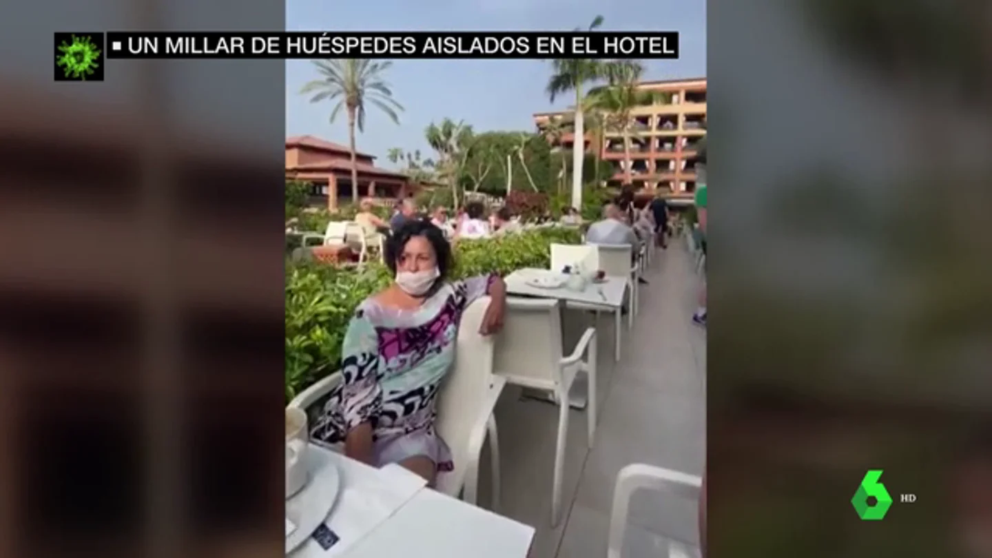 Mil personas en cuarentena en el hotel de Tenerife en el que se alojó el turista italiano con coronavirus Mil personas en cuarentena en el hotel de Tenerife en el que se alojó el turista italiano con coronavirus