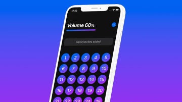 Ajustando el volumen del iPhone