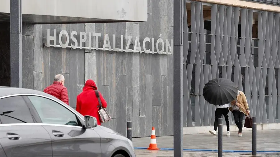 Vista del Hospital Universitario Central de Asturias