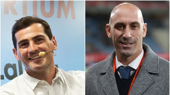 Iker Casillas y Luis Rubiales Iker Casillas y Luis Rubiales