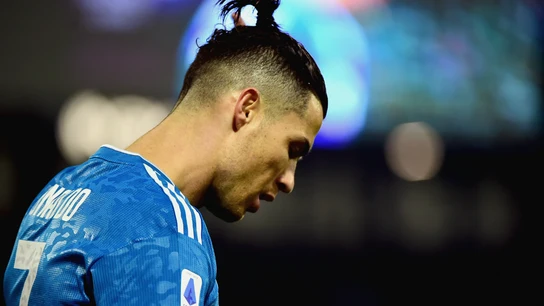 Cristiano Ronaldo, cabizbajo Cristiano Ronaldo, cabizbajo