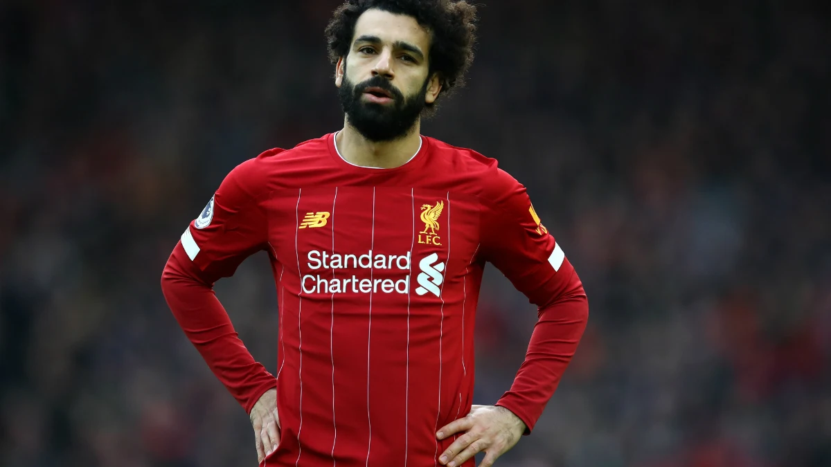 Mohamed Salah, con el Liverpool