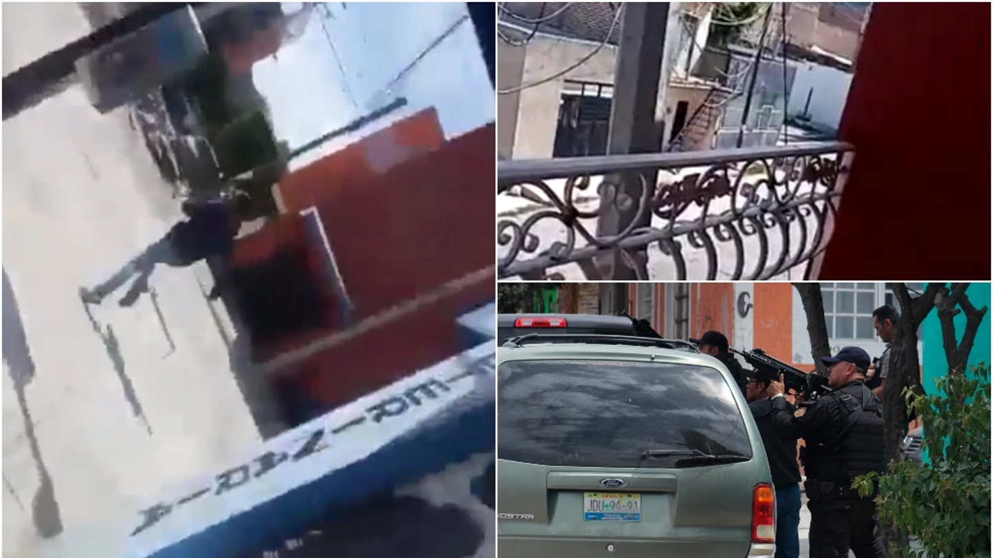 Imágenes del tiroteo en Tlaquepaque, Jalisco (México) Imágenes del tiroteo en Tlaquepaque, Jalisco (México)