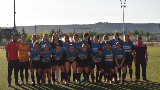 Las jugadoras del SD Logroñés Las jugadoras del SD Logroñés