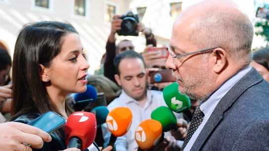 Inés Arrimadas y Francisco Igea Inés Arrimadas y Francisco Igea