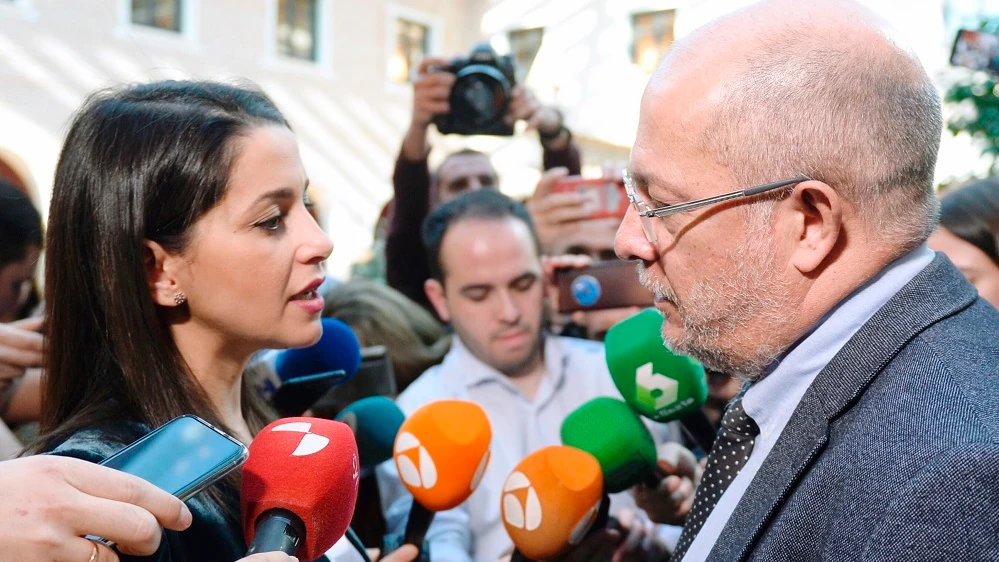 Inés Arrimadas y Francisco Igea