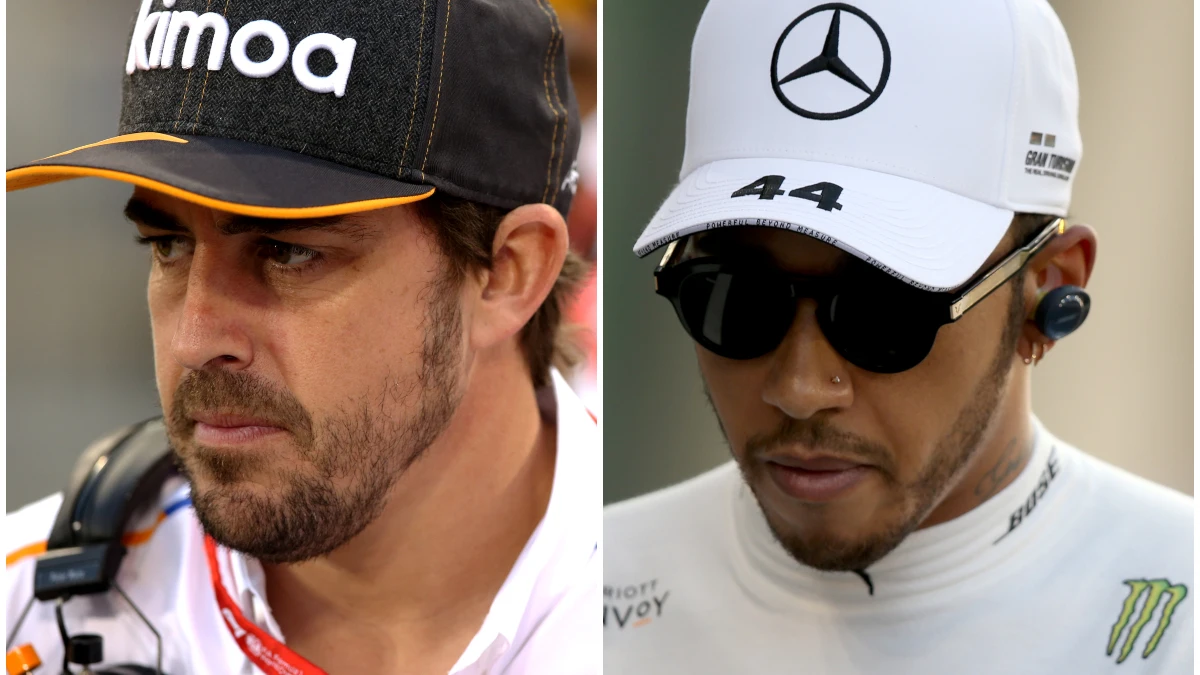 Fernando Alonso y Lewis Hamilton