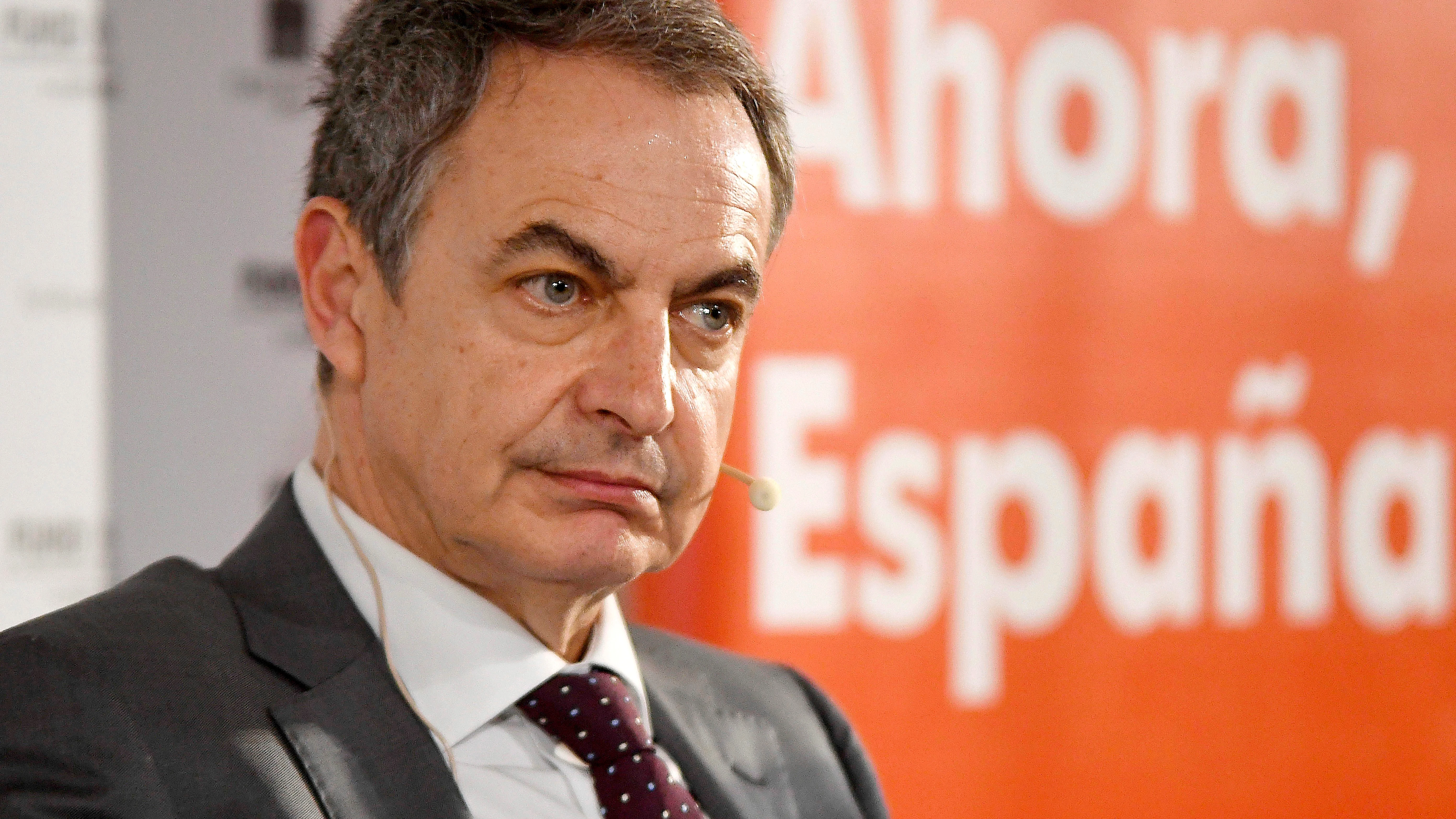 El expresidente del Gobierno José Luis Rodríguez Zapatero