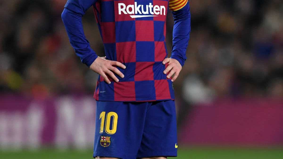 Lionel Messi, con el Barcelona