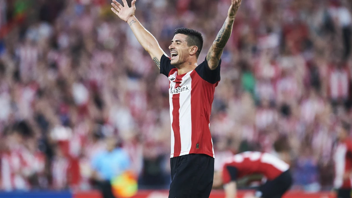 Yuri Berchiche, con el Athletic