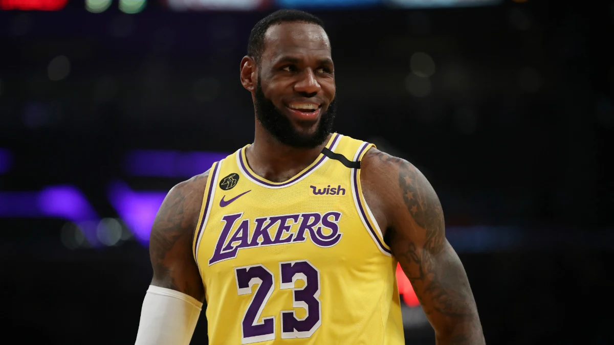 LeBron James, con los Lakers